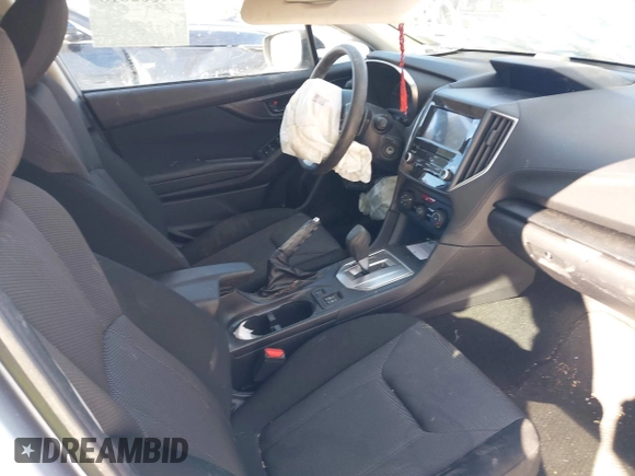 2019 Subaru Impreza Premium with VIN 4S3GTAC67K3712213, listed as a IAAI auction lot 41582618 with 1 mi miles. Bid and sale history available at carsss.com. Image 5.