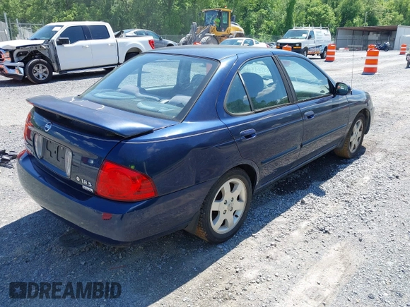2006 Nissan Sentra S z VIN 3N1CB51DX6L572004, wystawiony jako IAAI lot #42253439 z przebiegiem 221 263 mil mil oraz . Historia ofert i sprzedaży dostępna na DreamBid. Obrazek 4.