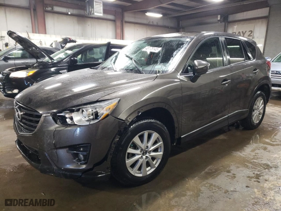 2016 Mazda CX-5 Touring with VIN JM3KE4CY7G0858375, listed as a Copart auction lot 48178145 with 39,258 mi miles and Salvage Title. Bid and sale history available at carsss.com. Image 1.