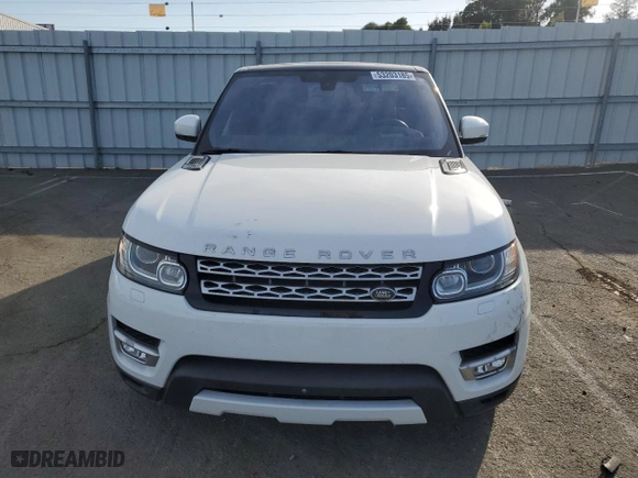 2016 Land Rover Range Rover Sport V6 HSE with VIN SALWR2VF6GA558716, listed as a Copart auction lot 53203185 with 89,205 mi miles and Clean Title. Bid and sale history available at carsss.com. Image 5.
