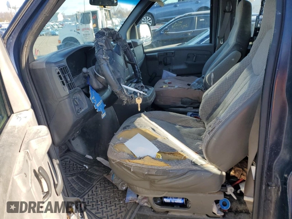 2003 Chevrolet Express Cargo with VIN 1GCFG25T731122552, listed as a Copart auction lot 41517865 with Not Provided miles and Clean Title. Bid and sale history available at DreamBid. Image 7.