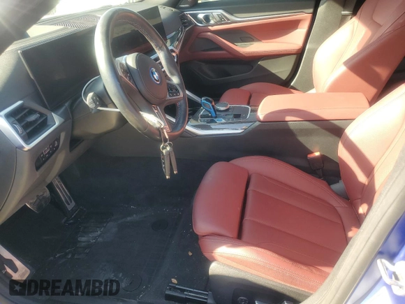 2023 BMW i4 M50 z VIN WBY33AW09PFN63345, wystawiony jako Copart lot #47594275 z przebiegiem 190 mil mil oraz Szkody całkowita. Historia ofert i sprzedaży dostępna na DreamBid. Obrazek 7.