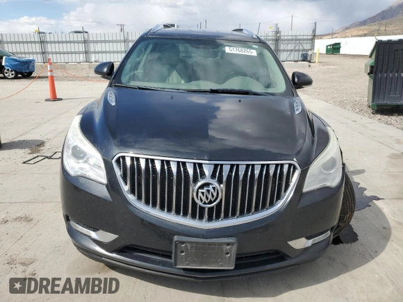 2015 Buick Enclave Leather with VIN 5GAKRBKD9FJ259133, listed as a Copart auction lot 51768265 with 161,621 mi miles and Salvage Title. Bid and sale history available at carsss.com. Image 5.