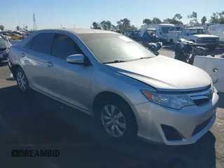 2012 Toyota Camry L with VIN 4T4BF1FK4CR160872, listed as a IAAI auction lot 41125175 with 98,383 mi miles. Bid and sale history available at carsss.com. Image 1.