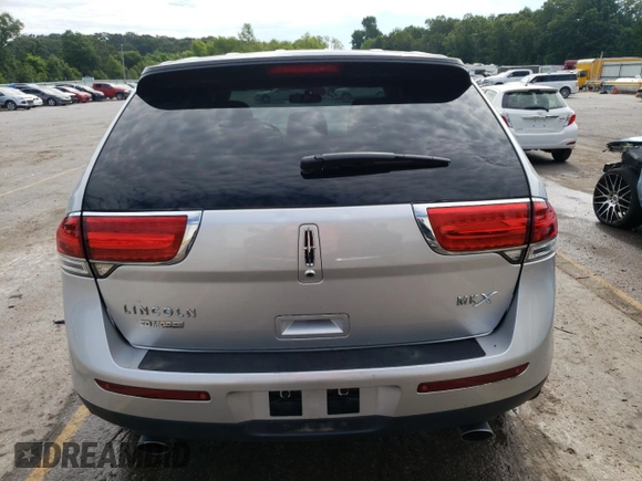 2013 Lincoln MKX with VIN 2LMDJ6JK6DBL20929, listed as a Copart auction lot 59767254 with 163,180 mi miles and Salvage Title. Bid and sale history available at DreamBid. Image 6.