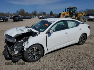 2020 Nissan Sentra SV z VIN 3N1AB8CV1LY281114, wystawiony jako Copart lot #54052995 z przebiegiem Nie podano mil oraz Szkoda całkowita • Salvage title. Historia ofert i sprzedaży dostępna na DreamBid. Obrazek 1.