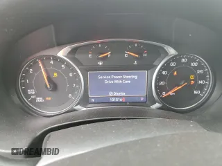2020 GMC Terrain SLT with VIN 3GKALPEV6LL250007, listed as a Copart auction lot 45718435 with 101,516 mi miles and Salvage title. Bid and sale history available at DreamBid. Image 9.