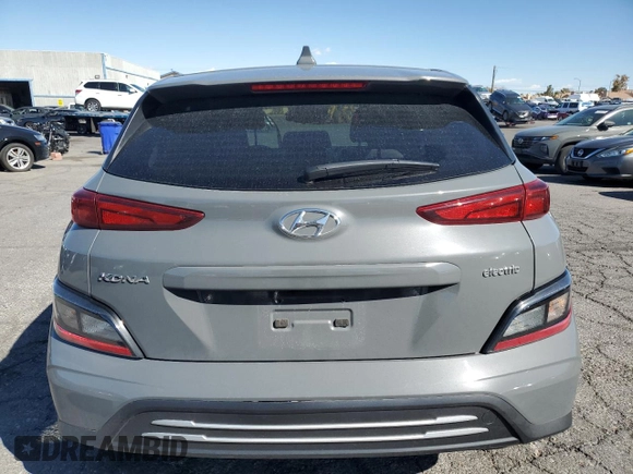 2023 Hyundai Kona SEL with VIN KM8K33AG6PU178829, listed as a Copart auction lot 49556565 with 9,071 mi miles and Salvage Title. Bid and sale history available at carsss.com. Image 6.