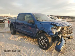 2023 Ford F-150 XL with VIN 1FTFW1E51PKF30933, listed as a Copart auction lot 82439694 with 26,267 mi miles and Salvage Title. Bid and sale history available at carsss.com. Image 4.
