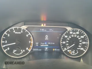 2019 Nissan Altima SR with VIN 1N4BL4CV8KC102104, listed as a Copart auction lot 51347295 with 54,444 mi miles and Salvage Title. Bid and sale history available at DreamBid. Image 9.
