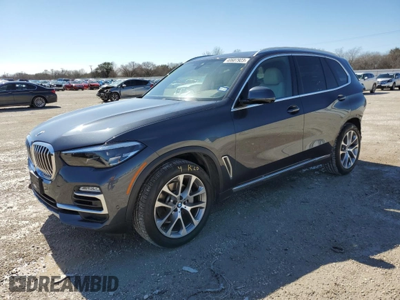 2019 BMW X5 xDrive40i with VIN 5UXCR6C5XKLL63225, listed as a Copart auction lot 40607923 with 31,440 mi miles. Bid and sale history available at carsss.com. Image 1.