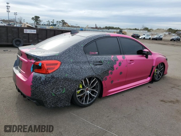 2020 Subaru WRX STI with VIN JF1VA2E61L9831086, listed as a Copart auction lot 36732383 with 0 mi miles. Bid and sale history available at carsss.com. Image 3.