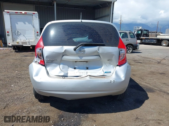 2014 Nissan Note S Plus with VIN 3N1CE2CP4EL396174, listed as a IAAI auction lot 41603850 with 123,204 mi miles and . Bid and sale history available at DreamBid. Image 6.