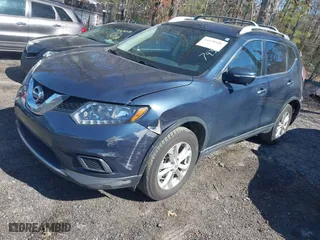 2015 Nissan Rogue S with VIN KNMAT2MT3FP567430, listed as a IAAI auction lot 41650408 with 155,654 mi miles. Bid and sale history available at carsss.com. Image 17.