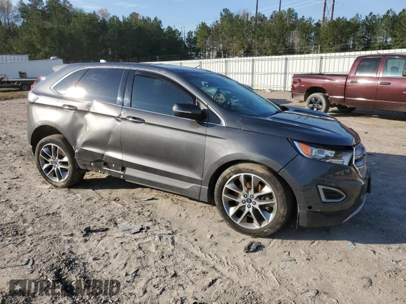 2015 Ford Edge Titanium with VIN 2FMPK4K80FBB82496, listed as a Copart auction lot 50285555 with 115,637 mi miles and Salvage Title. Bid and sale history available at carsss.com. Image 4.