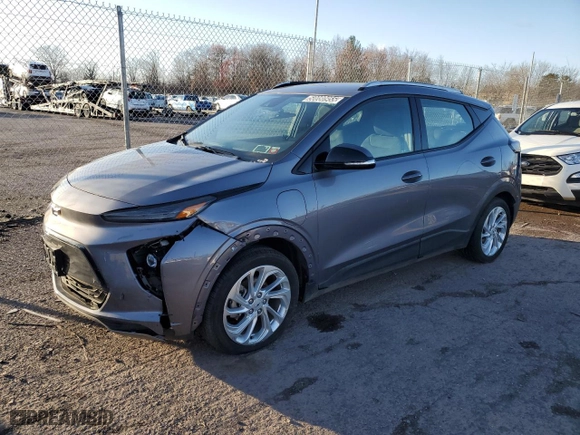 2023 Chevrolet Bolt EUV LT with VIN 1G1FY6S09P4143351, listed as a Copart auction lot 50080955 with 19,803 mi miles and Clean Title. Bid and sale history available at carsss.com. Image 1.
