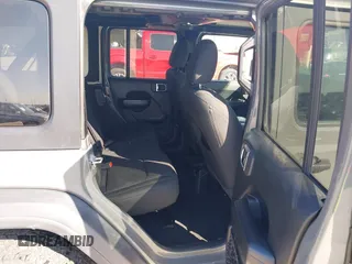 2020 Jeep Wrangler Unlimited Sport S with VIN 1C4HJXDN9LW223055, listed as a IAAI auction lot 41975355 with 61,349 mi miles and . Bid and sale history available at DreamBid. Image 8.