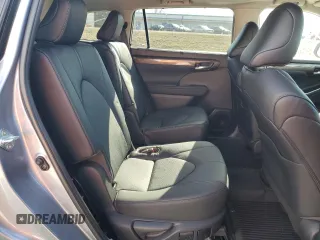 2023 Toyota Highlander Hybrid Limited with VIN 5TDXBRCH8PS597517, listed as a Copart auction lot 43816715 with 14,215 mi miles and Salvage title. Bid and sale history available at DreamBid. Image 11.