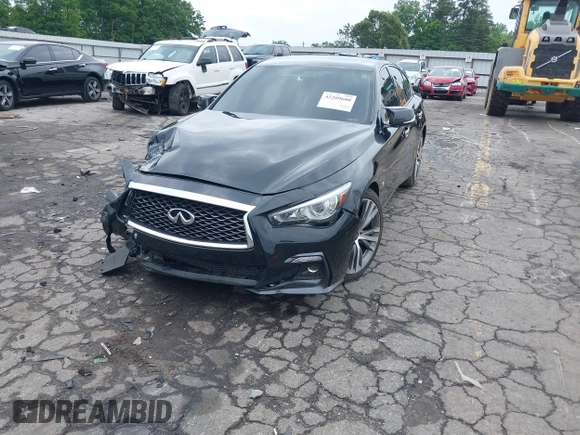 2020 Infiniti Q50 Luxe z VIN JN1EV7AR3LM254332, wystawiony jako IAAI lot #42209600 z przebiegiem 69 620 mil mil oraz . Historia ofert i sprzedaży dostępna na DreamBid. Obrazek 2.
