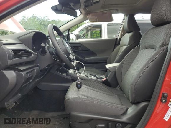 2024 Subaru Crosstrek Premium with VIN JF2GUADC7R8317562, listed as a Copart auction lot 58745655 with 20,425 mi miles and Salvage title. Bid and sale history available at DreamBid. Image 7.