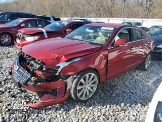 2016 Cadillac ATS Sedan Luxury Collection AWD with VIN 1G6AH5SX0G0119653, listed as a Copart auction lot 83800394 with 0 mi miles and Salvage Title. Bid and sale history available at carsss.com. Image 1.