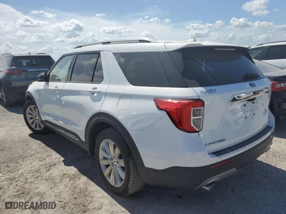 2020 Ford Explorer Limited with VIN 1FMSK7FH7LGA93762, listed as a Copart auction lot 74990684 with 0 mi miles and Salvage Title. Bid and sale history available at carsss.com. Image 2.