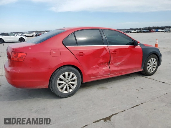 2013 Volkswagen Jetta Sedan SE with VIN 3VWDP7AJ0DM407197, listed as a Copart auction lot 49000125 with 195,007 mi miles and Salvage Title. Bid and sale history available at carsss.com. Image 3.