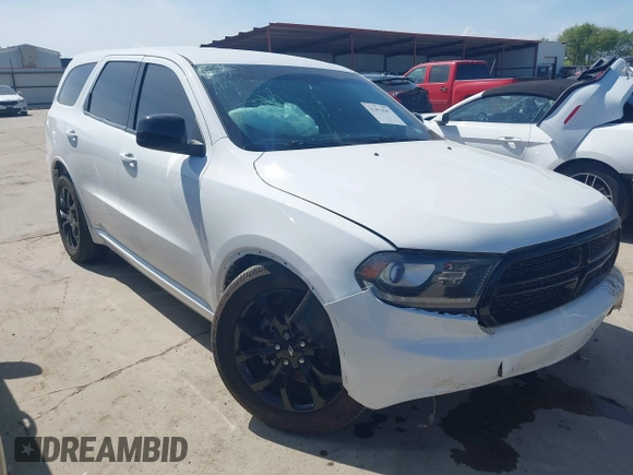2020 Dodge Durango SXT Plus with VIN 1C4RDHAGXLC223364, listed as a IAAI auction lot 41876587 with 68,101 mi miles and . Bid and sale history available at DreamBid. Image 1.