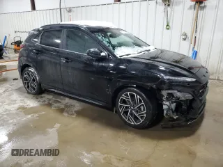 2022 Hyundai Kona N Line with VIN KM8K3CA32NU832526, listed as a Copart auction lot 87066404 with 20,062 mi miles and Salvage Title. Bid and sale history available at carsss.com. Image 4.