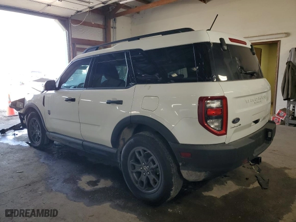 2023 Ford Bronco Sport Big Bend with VIN 3FMCR9B64PRE36123, listed as a Copart auction lot 44569115 with 0 mi miles and Non Repairable. Bid and sale history available at carsss.com. Image 2.