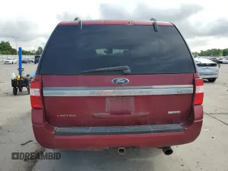 2015 Ford Expedition Max Limited with VIN 1FMJK1KT5FEF01923, listed as a Copart auction lot 59873255 with 242,656 mi miles and Salvage title. Bid and sale history available at DreamBid. Image 6.