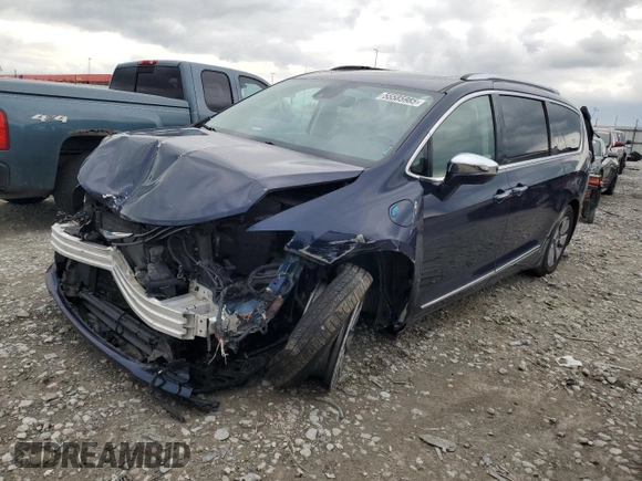 2018 Chrysler Pacifica Hybrid Limited с VIN 2C4RC1N7XJR118185, выставлен на аукционе Copart как лот 55585985 с пробегом 95 202 миль миль и Списание • Salvage title. История ставок и продаж доступна на DreamBid. Изображение 1.