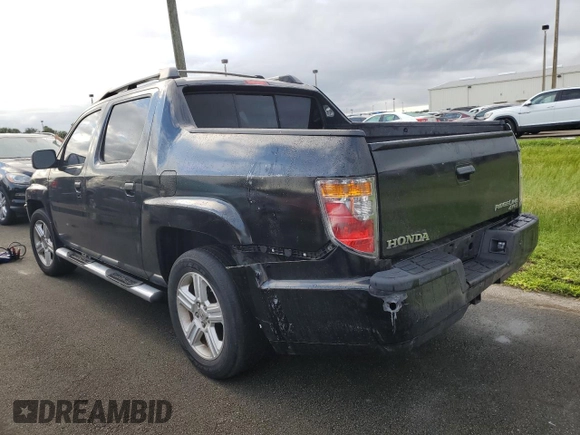2010 Honda Ridgeline RTL with VIN 5FPYK1F5XAB010390, listed as a Copart auction lot 75039634 with 0 mi miles and Salvage Title. Bid and sale history available at carsss.com. Image 2.