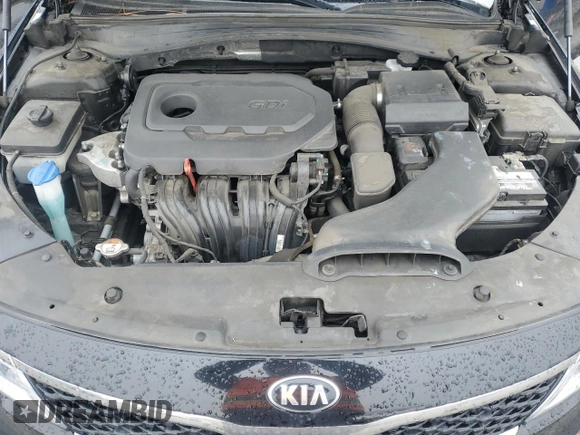 2018 Kia Optima LX with VIN 5XXGT4L3XJG261199, listed as a Copart auction lot 48637255 with 107,293 mi miles and Salvage Title. Bid and sale history available at carsss.com. Image 13.