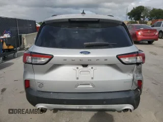 2020 Ford Escape SEL with VIN 1FMCU0H61LUC07029, listed as a Copart auction lot 59141895 with 50,358 mi miles and Salvage title. Bid and sale history available at DreamBid. Image 6.