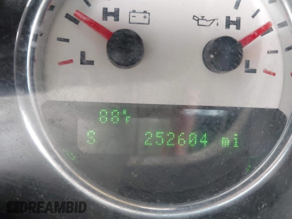 2006 Ford F-150 XLT with VIN 1FTPW125X6FA46341, listed as a IAAI auction lot 42415016 with 252,604 mi miles and . Bid and sale history available at DreamBid. Image 7.