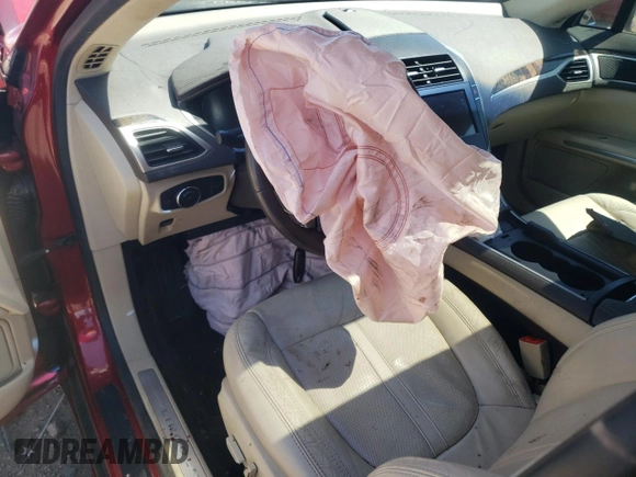 2014 Lincoln MKZ with VIN 3LN6L2G9XER801524, listed as a Copart auction lot 79170554 with Not provided miles and Non repairable. Bid and sale history available at DreamBid. Image 8.