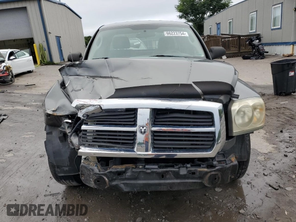2005 Dodge Dakota ST with VIN 1D7HE22K35S155237, listed as a Copart auction lot 78925374 with Not Provided miles and Salvage Title. Bid and sale history available at DreamBid. Image 5.