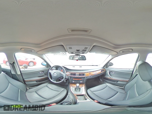 2007 BMW 3 Series 328i with VIN WBAVA33517KX74605, listed as a Copart auction lot 54376065 with 128,773 mi miles and Salvage Title. Bid and sale history available at DreamBid. Image 14.
