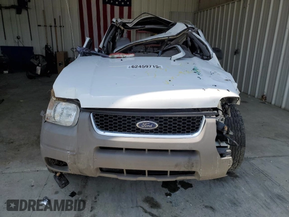 2002 Ford Escape XLT Choice with VIN 1FMCU04172KA69212, listed as a Copart auction lot 62459715 with Not provided miles and Salvage title. Bid and sale history available at DreamBid. Image 5.