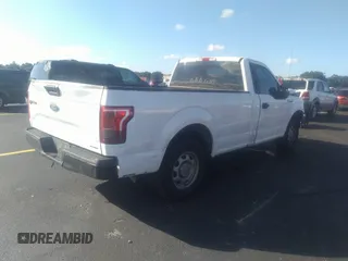 2016 Ford F-150 XL with VIN 1FTMF1C85GKD86081, listed as a IAAI auction lot 35336549 with 95,488 mi miles and . Bid and sale history available at DreamBid. Image 4.