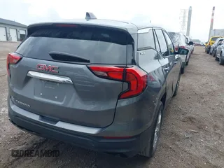 2021 GMC Terrain SLE with VIN 3GKALMEV7ML383987, listed as a IAAI auction lot 42492767 with 53,483 mi miles and . Bid and sale history available at DreamBid. Image 4.