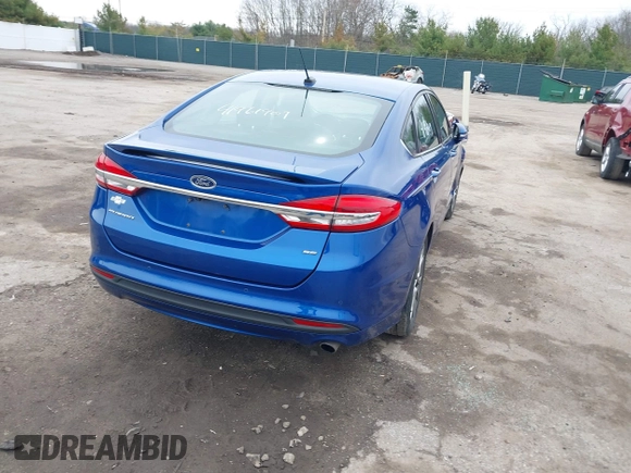 2017 Ford Fusion SE z VIN 3FA6P0H7XHR372552, wystawiony jako IAAI lot #41961909 z przebiegiem 139 199 mil mil oraz . Historia ofert i sprzedaży dostępna na DreamBid. Obrazek 4.