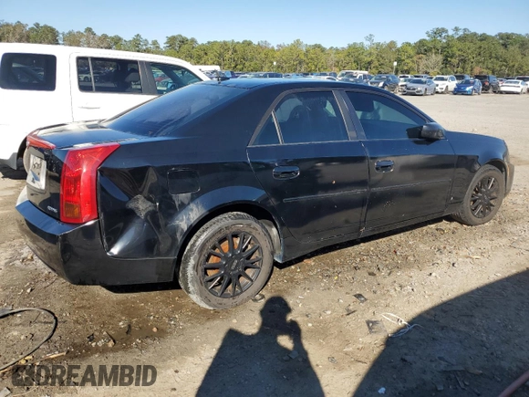 2007 Cadillac CTS with VIN 1G6DM57T070149590, listed as a Copart auction lot 81267574 with 126,718 mi miles and Salvage Title. Bid and sale history available at carsss.com. Image 3.