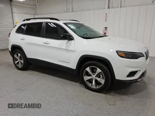 2022 Jeep Cherokee Limited with VIN 1C4PJMDX1ND504146, listed as a Copart auction lot 62564095 with 34,155 mi miles and Clean title. Bid and sale history available at DreamBid. Image 4.