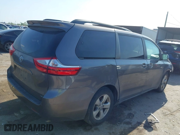 2016 Toyota Sienna LE AAS with VIN 5TDKK3DC1GS714039, listed as a IAAI auction lot 41868423 with 150,817 mi miles. Bid and sale history available at carsss.com. Image 4.