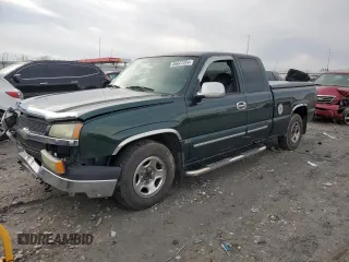 2004 Chevrolet Silverado 1500 Work Truck with VIN 2GCEC19V741260326, listed as a Copart auction lot 86647354 with 0 mi miles and Salvage Title. Bid and sale history available at carsss.com. Image 1.