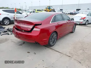 2016 Lincoln MKZ Hybrid with VIN 3LN6L2LU0GR627850, listed as a IAAI auction lot 41897945 with 36,213 mi miles. Bid and sale history available at carsss.com. Image 4.