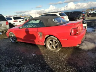 2003 Ford Mustang GT Deluxe with VIN 1FAFP45X93F352648, listed as a Copart auction lot 81508964 with 167,950 mi miles and Salvage Title. Bid and sale history available at carsss.com. Image 2.