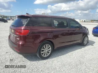 2020 Kia Sedona EX with VIN KNDMB5C11L6575173, listed as a Copart auction lot 80543714 with 34,436 mi miles and Non Repairable. Bid and sale history available at carsss.com. Image 3.